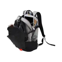 DICOTA Backpack GO - Sac à dos pour ordinateur portable - 13" - 15.6" - gris clair (D31764)_1